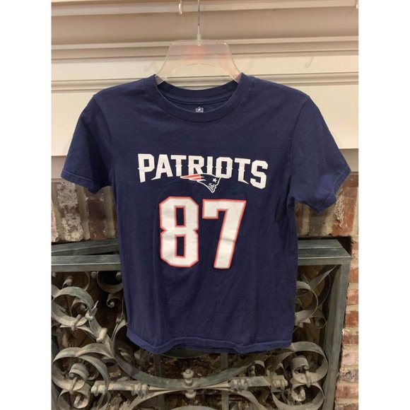 Gronkowski Patriots children's t-shirt, size medium 10-12 (bin W) - Picture 3 of 5